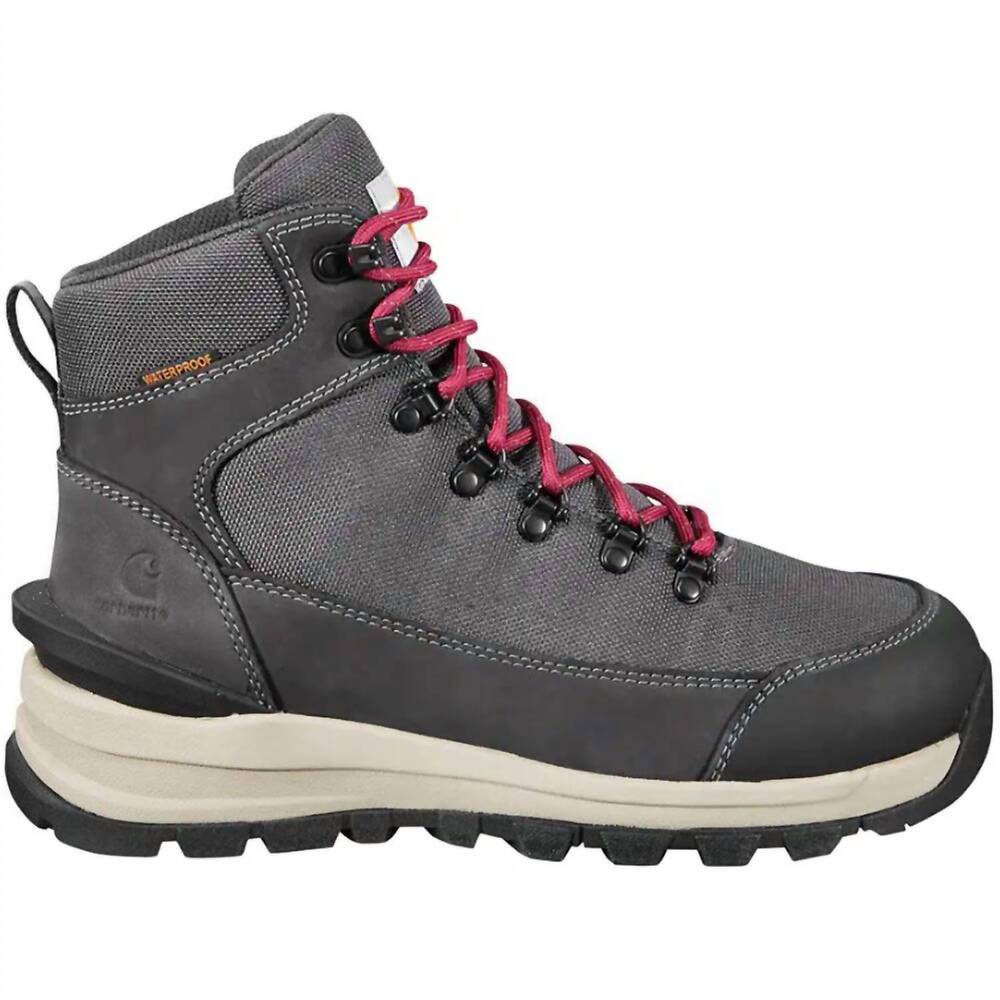 NEW CARHARTT women's waterproof hiker boot - medium width in gray/blue
